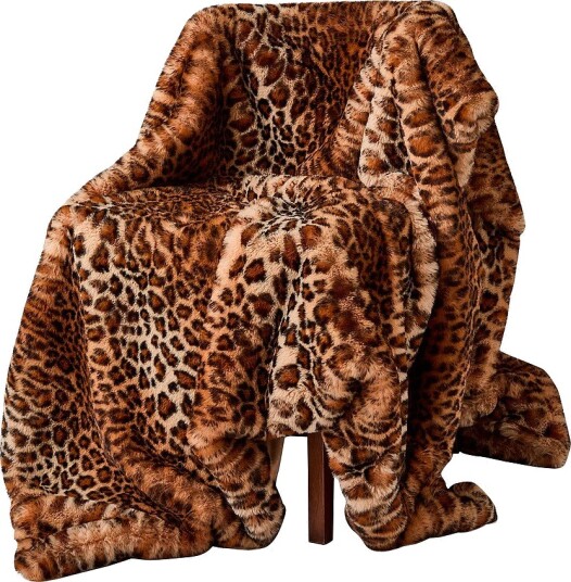 Skinnwille Pläd Leo 140x220 cm Flerfarget Skinnwille Pläd Leo 140x220 cm Flerfarget