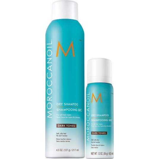 Moroccanoil Dry Shampoo Dark Tones 205 ml & Travel size 65 ml Moroccanoil Dry Shampoo Dark Tones 205 ml & Travel size 65 ml