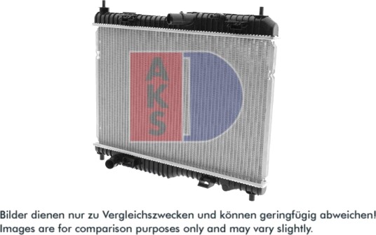 AKS DASIS 090093N Radiator motorkjøling