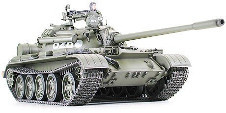 Tamiya 1/35 T-55A Russisk Militærmodell med Byggesett Tamiya 1/35 T-55A Russisk Militærmodell med Byggesett