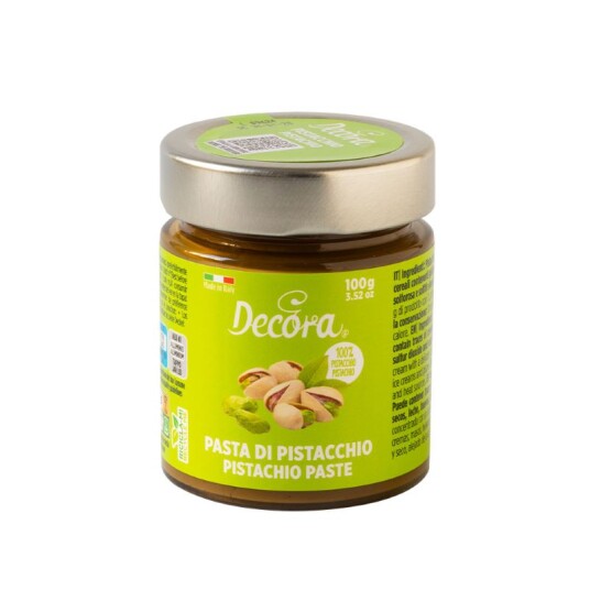 Decora Pistasjpaste 99,9% Pistasj 100g 