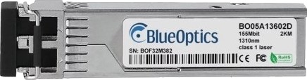 Blueoptics 1783-Sfp100fx-Bo Fiber Optisk 155 Mbit/S Sfp Lc Upc Fx 2000 M Blueoptics 1783-Sfp100fx-Bo Fiber Optisk 155 Mbit/S Sfp Lc Upc Fx 2000 M