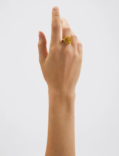 Pernille Corydon Rose Ring Gold 59