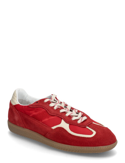 ALOHAS Tb.490 Rife Sheen Red Leather Sneakers - Red - 40 ALOHAS Tb.490 Rife Sheen Red Leather Sneakers - Red - 40