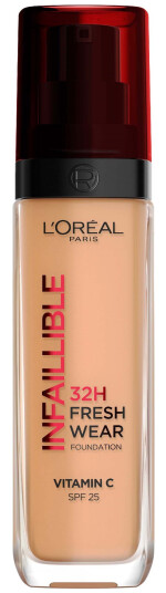L'Oréal Paris Infaillible 32H Flytende Foundation 260 Golden Sun med SPF 25 L'Oréal Paris Infaillible 32H Flytende Foundation 260 Golden Sun med SPF 25