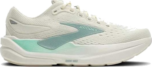 Brooks Ghost Max 3 Dame Coconut/Yucca/Gray Mist 38