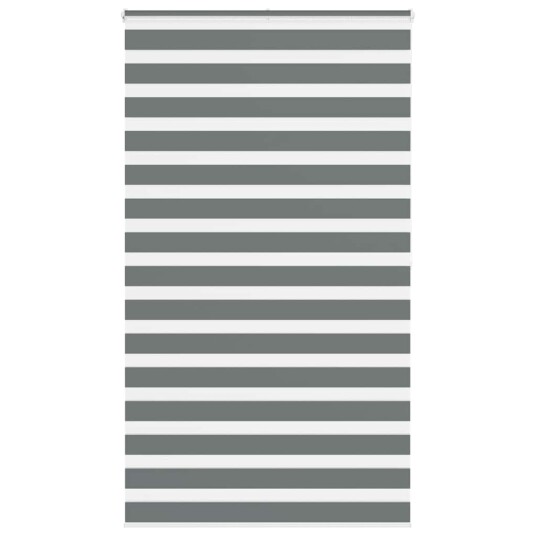 Sebragardin mørkegrå 130x200 cm stoff bredde 125,9 polyester