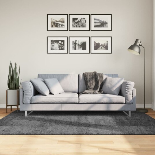  Teppe OVIEDO kort luv antrasitt 140x200 cm 8721012230705