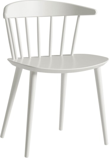 Hay - J104 Chair White Spisestoler Jørgen Bækmark Hvit Tre