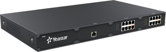 Yeastar S300 Hybrid PBX Router med Rackmontering og Gigabit Ethernet Yeastar S300 Hybrid PBX Router med Rackmontering og Gigabit Ethernet