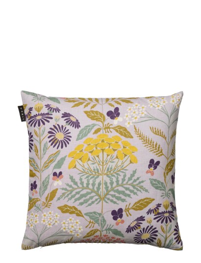 LINUM Midsummer Cushion Cover Patterned LINUM BRIGHT LAVENDER PURPLE 50X 50CM