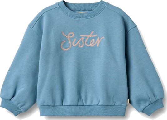 Wheat Genser Eliza Broderi Søster (128 / 8 år)