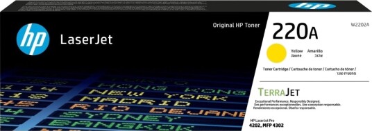 HP 220X / W2202A - Yellow Toner - Laser toner Yellow