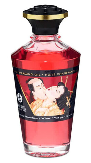Aphrodisiac oil - strawberry wine
