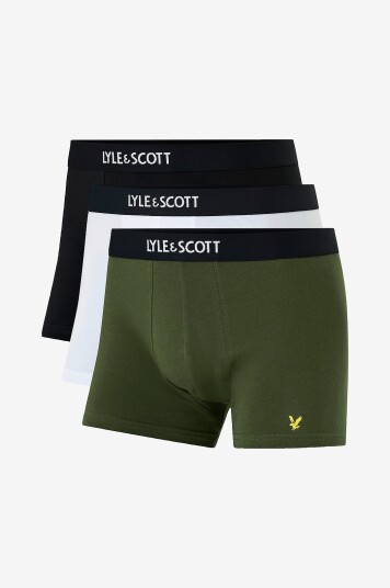 Lyle & Scott Boksershorts Devon Trunk 3 pakning Flerfarget