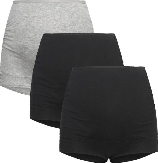 Lindex 3 Pack Maternity Briefs   GREY MELANGE   XXL