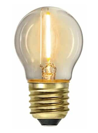 Star Trading Decoration Krone Soft Glow E27 0,8W 2100K 70lm