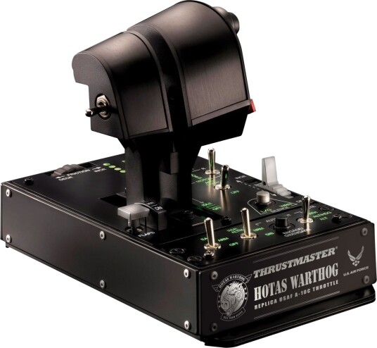 Thrustmaster HOTAS Warthog Dual - Gasspedal - 16 knapper - kablet - for PC Thrustmaster HOTAS Warthog Dual - Gasspedal - 16 knapper - kablet - for PC