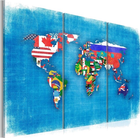 Bilde Flags of the World 90x60 Artgeist sp. z o. o.