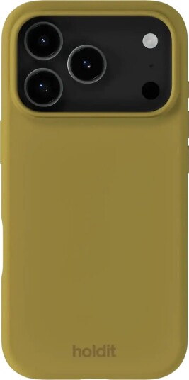 Holdit Silicone Case iPhone 17 Pro Max Khaki green Holdit Silicone Case iPhone 17 Pro Max Khaki green