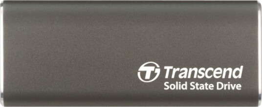 Transcend Portabel SSD ESD256C USB-C 500Gb 10Gbps (R1050/W950 Mb/s) Aluminium