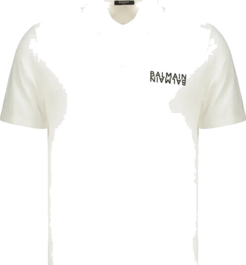 Balmain Herre Topper Hvit S, Balmain Herre Topper Hvit S,