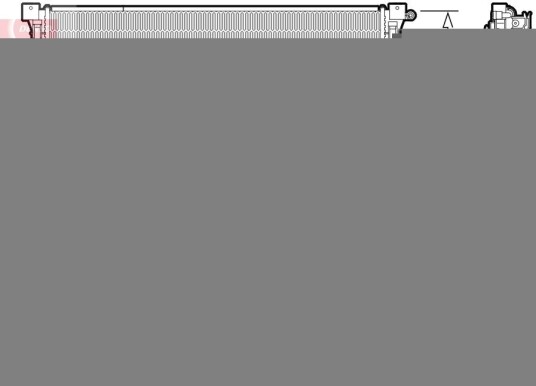Radiator DENSO DRM10115 Radiator DENSO DRM10115