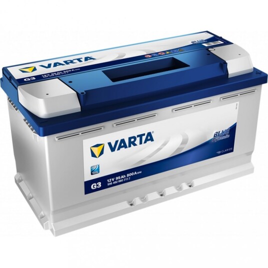 VARTA Blue Dynamic Batteri 12V 95AH 800CCA (353x175x190/190mm) +høyre G3.