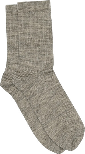 mp Denmark Wool Rib Socks Beige 40/42