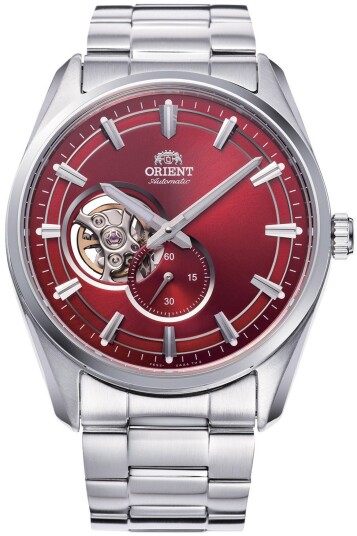 Orient Herreklokke RA AR0010R10B Contemporary Rød/Stål Ø42 mm