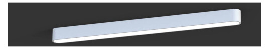 Euluna LED-taklampe Soft 95 x 6 cm hvit