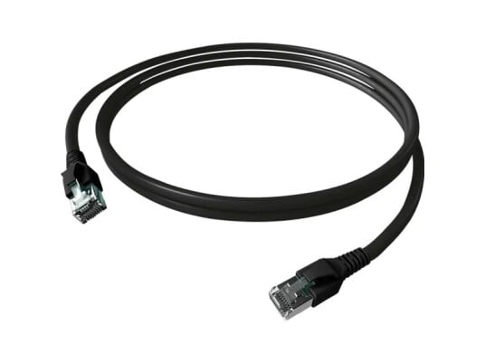 Easylan Cp1ksbsbsbs0005 0,5 M Cat6a S/Ftp S Stp Rj 45 Rj 45 Sort CP1KSBSBS0005