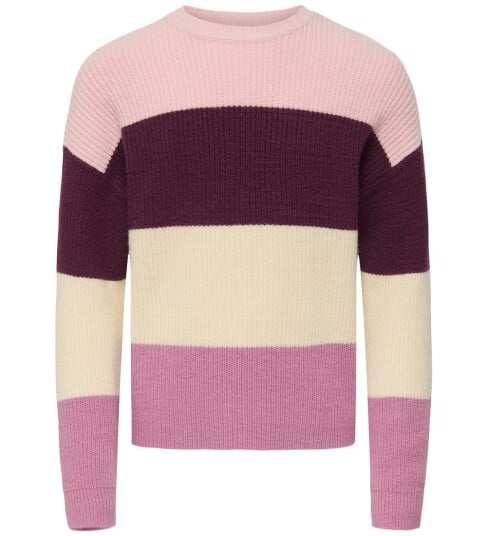 Kids Only Kogsandy L/S Stripe Pullover Knt Noos - Multi/patterned - 134-140