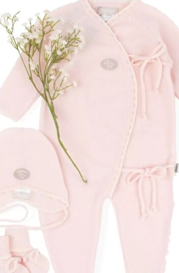 Lillelam Hentesett Baby Babyrosa 50
