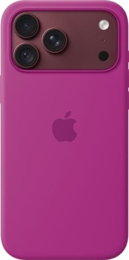 Apple iPhone 18 Pro Max Silicone deksel med Magsafe Magenta