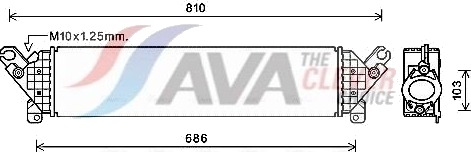 AVA COOLING SYSTEMS MZA4277 Intercooler