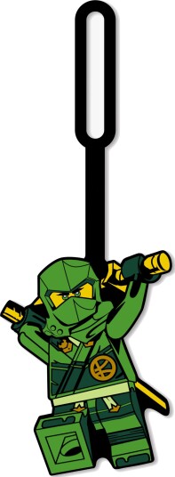 LEGO Ninjago® Bagasjelapp Lloyd, Grønn