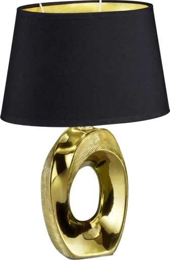 Trio Lighting Taba bordlampe gull 33 cm Trio Lighting Taba bordlampe gull 33 cm