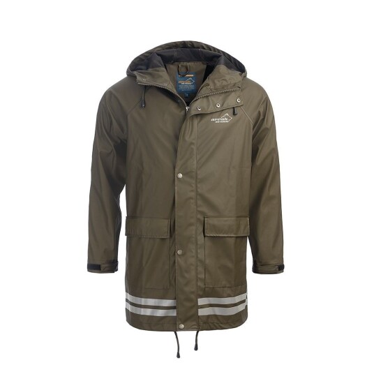 Arrak Outdoor Raincoat Olive 2XS