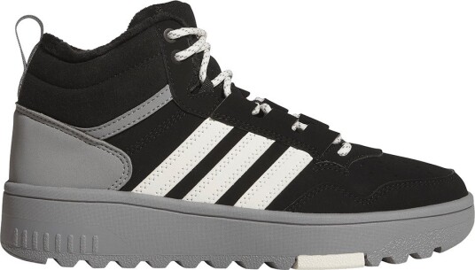 Adidas Performance Sko Hoops 4.0 Mid Svart/Grå/Hvit Adidas Performance 36 Vinterstøvler