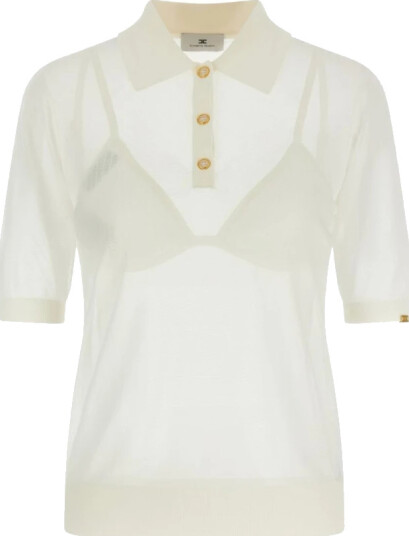 Elisabetta Franchi Dame Strikkevarer Beige S,
