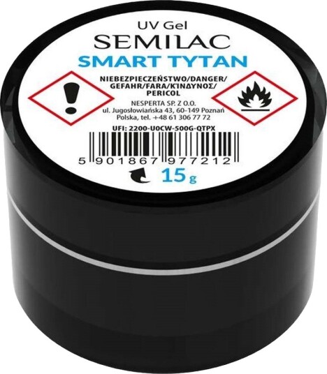 SEMILAC Smart Tytan Builder Gel Clear