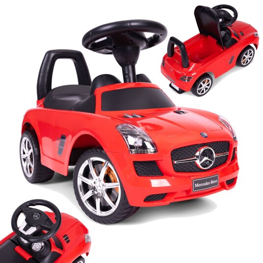Gåbil Mercedes SLS AMG Rød