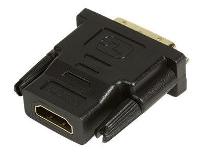 LogiLink HDMI til DVI-D Video Adapter - Hankjønn - Svart