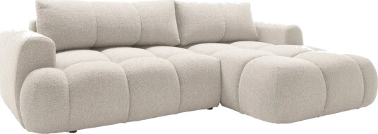 Handu Sovesofa med Sjeselong 3 seter i Bouclé   Beige