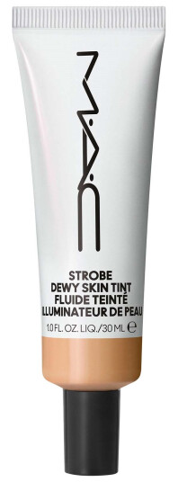 MAC Cosmetics Strobe Dewy Skin Tint Foundation Medium 4 30 ml med Hyaluronsyre og Sheasmør