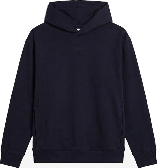 Calvin Klein Hettegenser Ls Premtrry Micro Logo Hoodie Blå