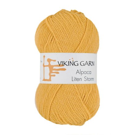 Viking Garn Alpaca Liten Storm 741 Sun Yellow