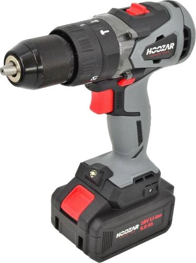 Hoozar Batteridrevet Drill CDH80BL-T1 18v 1x5.0ah Batteri 80nm Børsteløs