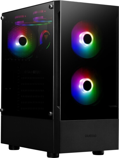 Gamdias Talos E3 Gaming Mid Tower PC Case Black 16332-32293-30000-G